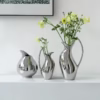 Vase en céramique créatif en forme de Pot d'argent
