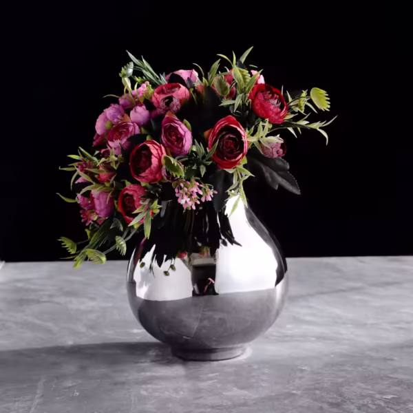 Vase en céramique créatif en forme de Pot d'argent